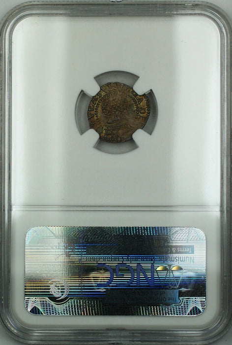 (1604-19) England 2p Half Groat Silver Coin S-2660 James I NGC AU-58 AKR