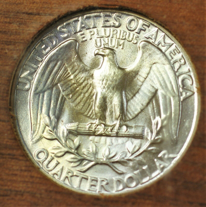 1946 Uncirculated Year Set Walking Liberty Washington Quarter Roosevelt 3 Silver