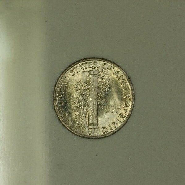 1939-D Mercury Dime 10c 90% Silver GEM Beautiful Example of this Coin
