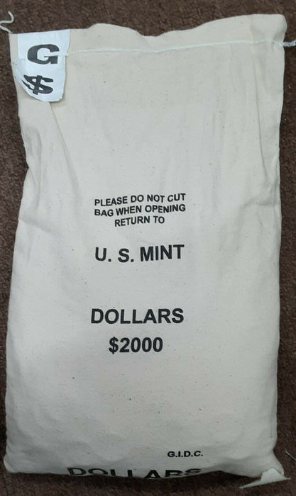 $2000 Mint Sealed Bag of 2003-P Sacagawea Dollar Coins