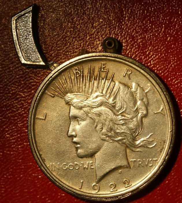 1922 Peace Silver Dollar Coin Shaped Lighter