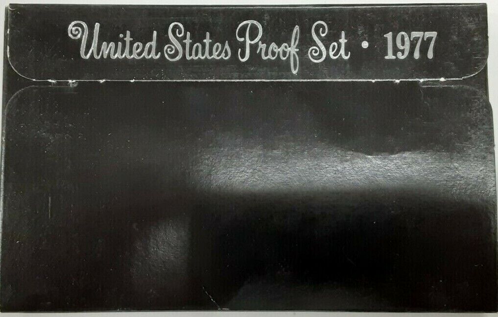 1977-S US Mint Clad Proof Set With Six Gem Coins in Original Mint Packaging