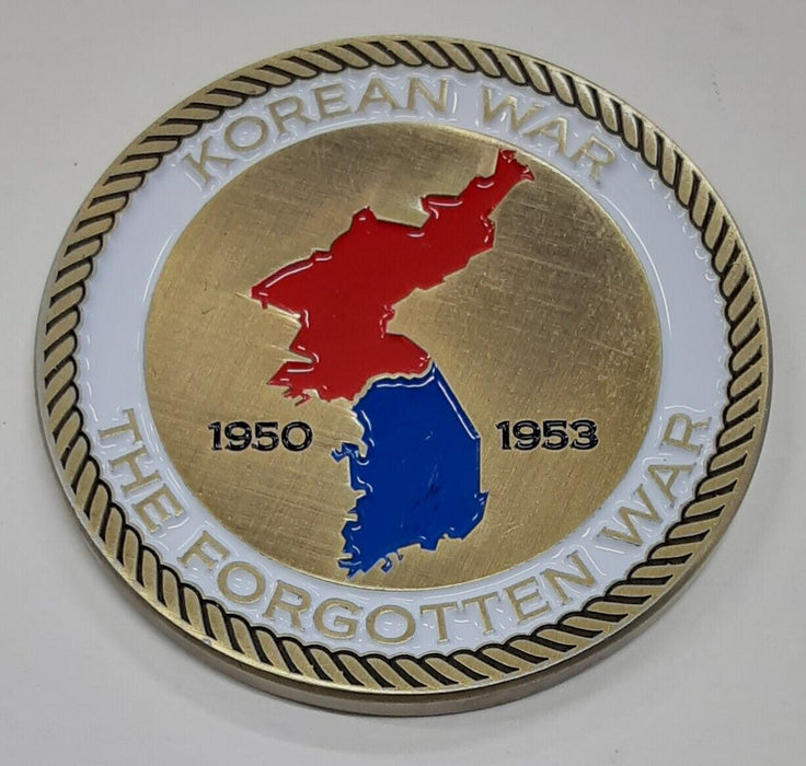 1950-1953 Korean War Veteran Challenge Coin UNC - See Photos
