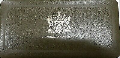 1975 Trinidad & Tobago 8 Coins Gem Proof Franklin Mint Set Sterling Silver