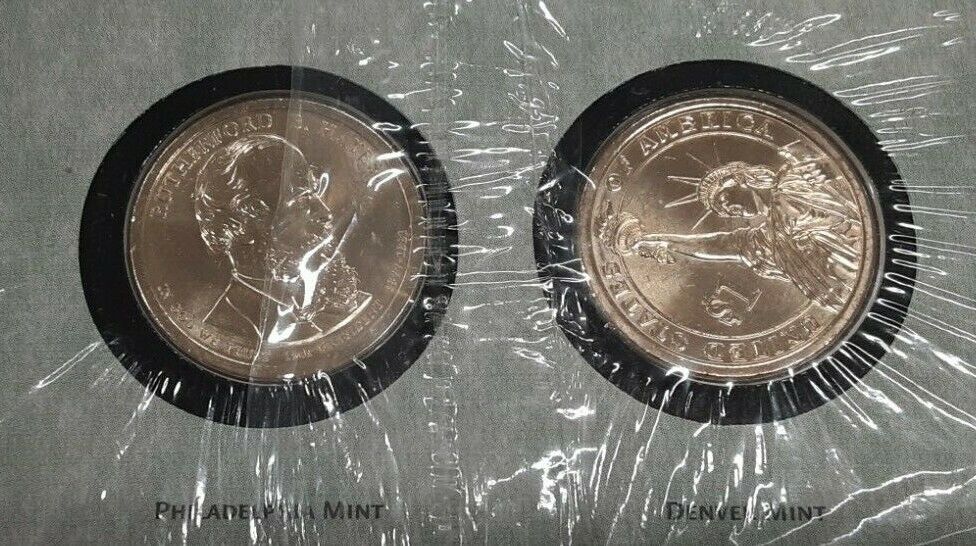 2011 P & D Rutherford B. Hayes BU Presidential Dollars Sealed Coin Set