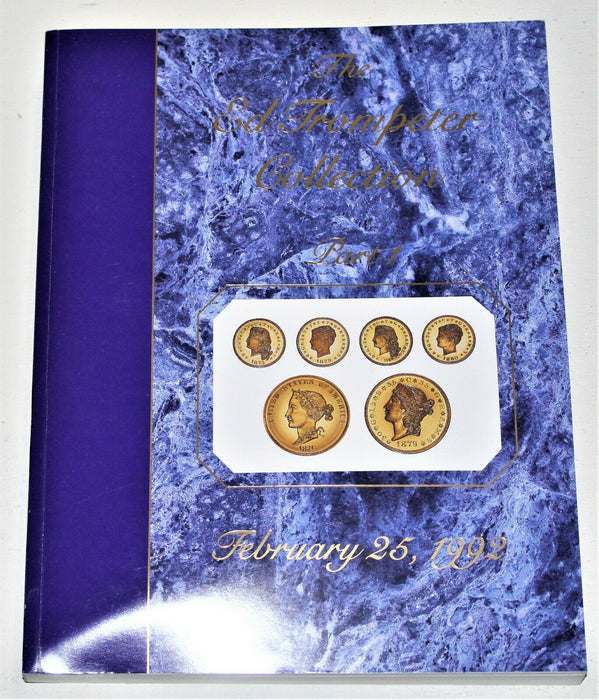 Ed Trompeter Collection Part 1 Coin Auction Catalog February 25 1992 WW1J