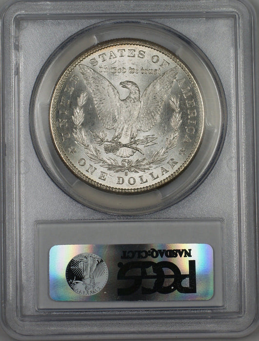 1881-S Morgan Silver Dollar $1 Coin PCGS MS-63 Toned (Tb)