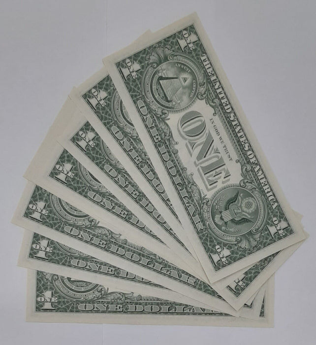 Lot of 10 Series 1974 $1 FRNs-Consecutive S/Ns  CU - See Photos.