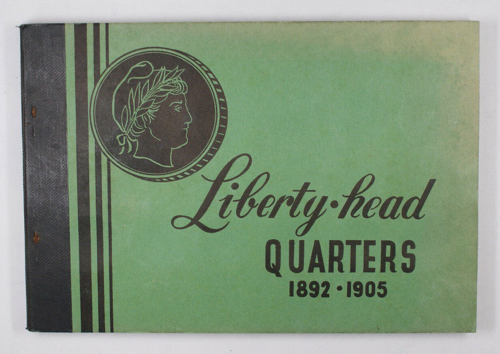 Meghrig Used Empty Coin book Liberty Head Quarters 1892-1905
