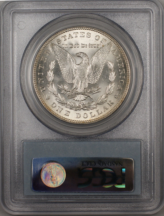 1887 Morgan Silver Dollar $1 Coin PCGS MS-63 (BR-20 J)