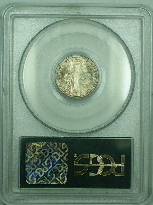 1929-S Mercury Dime Toned PCGS MS 64 FB (PCGS OGH)