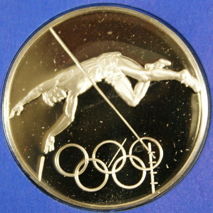 Olympic Summer Games Commemorative Medal, Proof Silver