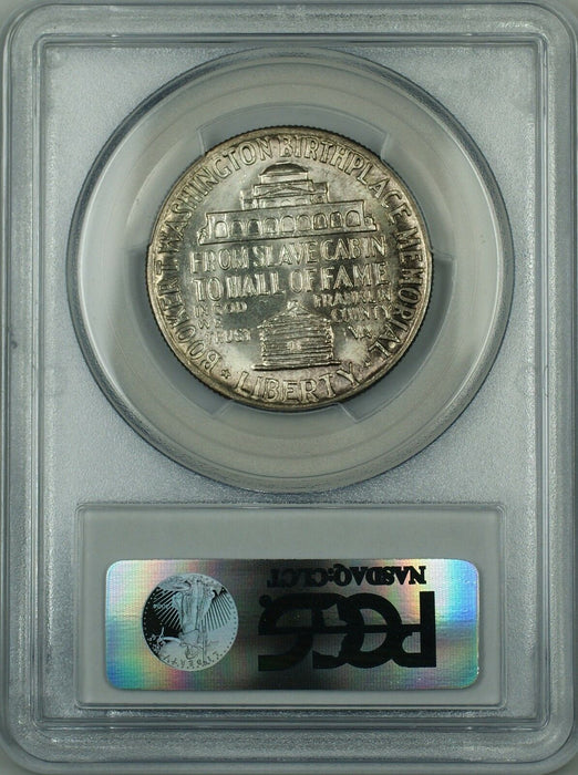 1951 Booker T. Washington Commemorative Silver Half Dollar Coin PCGS MS-64 Toned