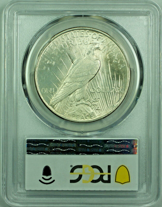 1922 Peace Silver Dollar $1 Coin PCGS MS 63 (48)