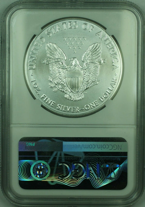 2021 American Silver Eagle $1 1 Oz Troy .999 Fine Silver NGC MS-70 B