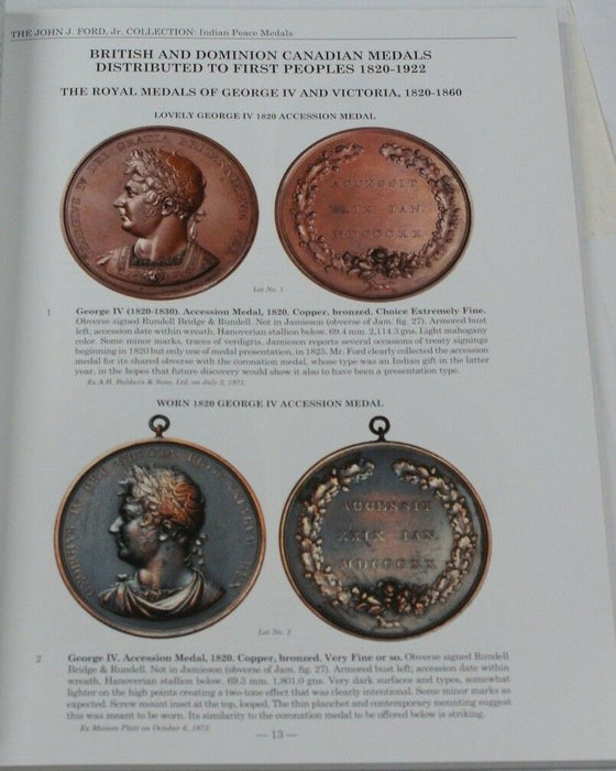 Stack's John Ford Collection Catalog Numismatic US History W/ PR 2007 RSE B27