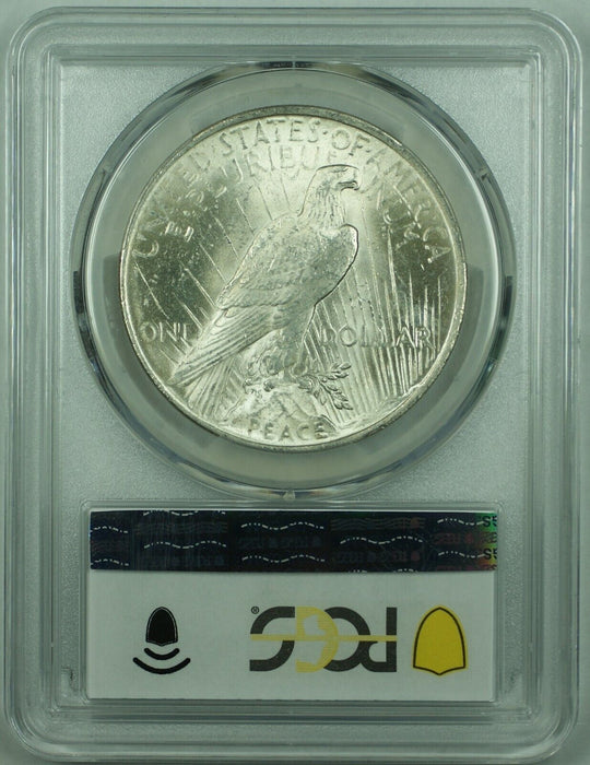 1923 Peace Silver $1 Dollar Coin PCGS MS 63+ (17) E