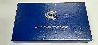 1986 Statue of Liberty Commemorative UNC 2 Coin Set - $1 & Half Dollar in OGP
