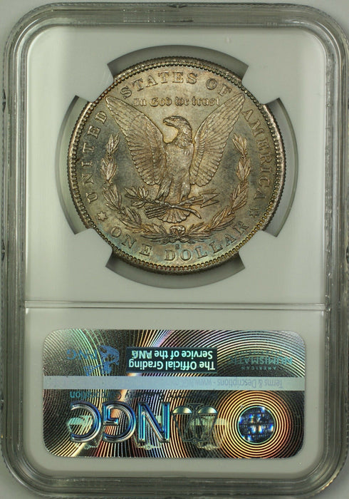 1881-S Morgan Silver Dollar $1 Coin NGC MS-65+ Lightly Toned Gem (15b)