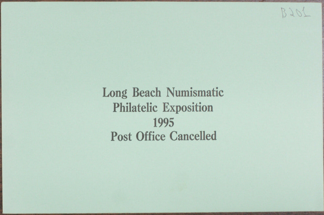 BEP 1995 B-200 Long Beach 1923 $1 Silver Certificate Legal Tender Back Canceled
