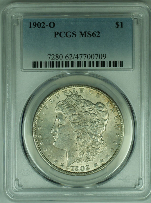 1902-O Morgan Silver $1 Dollar Coin PCGS MS 62 (8) A