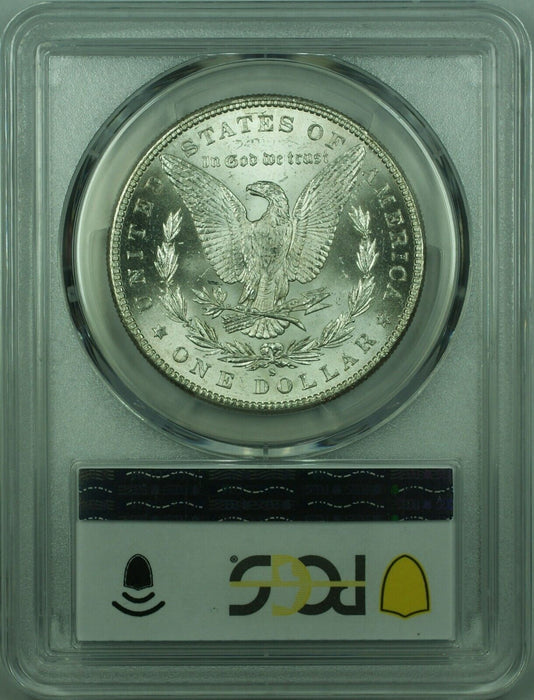 1885-S Morgan Silver Dollar Coin PCGS MS-62 W/SPL Surfaces Better Coin  (47)