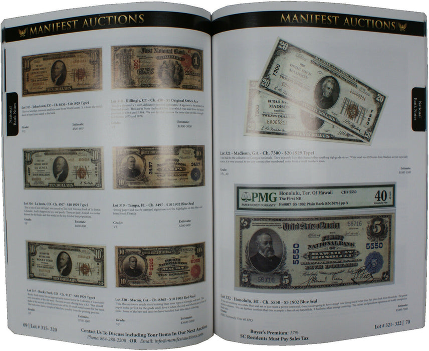 October 25 2014 Fall Auction Event Catalog Manifest Auctions (A137)