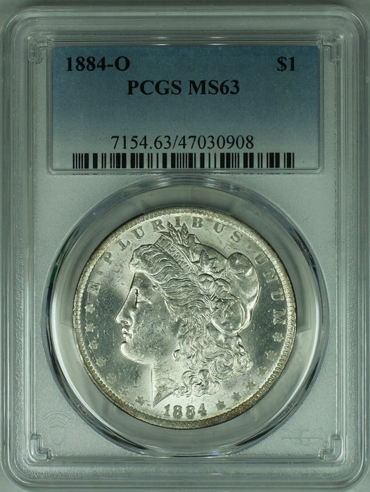 1884-O Morgan Silver Dollar Coin  PCGS MS-63   (39B)