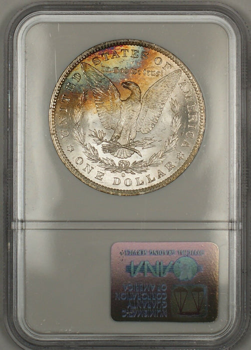 1884-O Morgan Silver Dollar $1 Coin NGC MS-63 Beautifully Toned (11b)