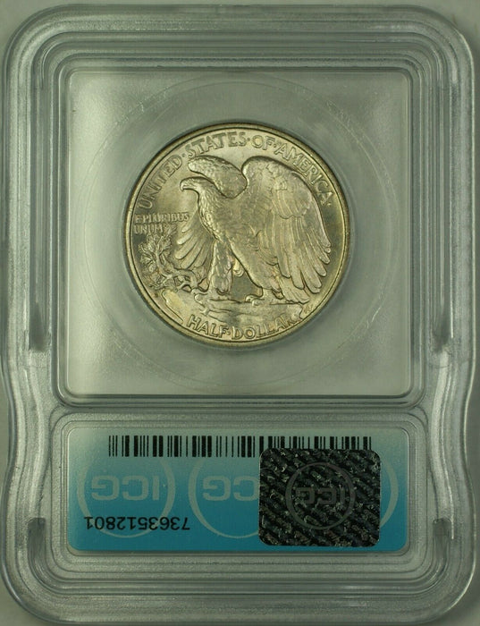 1934-D Walking Liberty Silver Half Dollar 50c Coin ICG MS-64