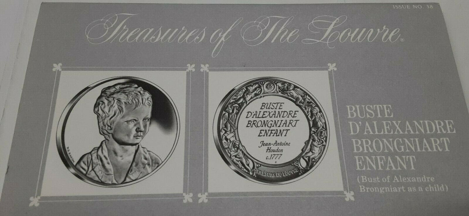 Franklin Mint Treasures of The Louvre .925 Silver Medal- Alexander Brongniart