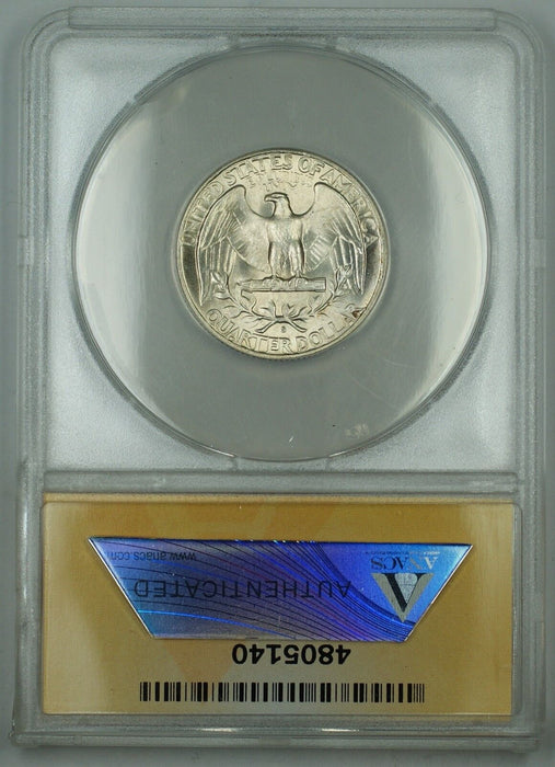 1946-S Washington Silver Quarter 25c ANACS MS-65 GEM Coin GK