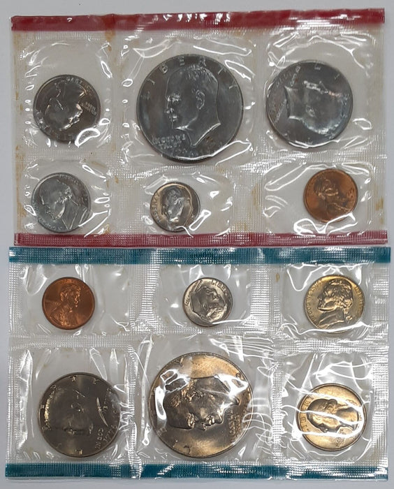 1975 U.S. Mint Set - 12 BU Coins with Original Envelope
