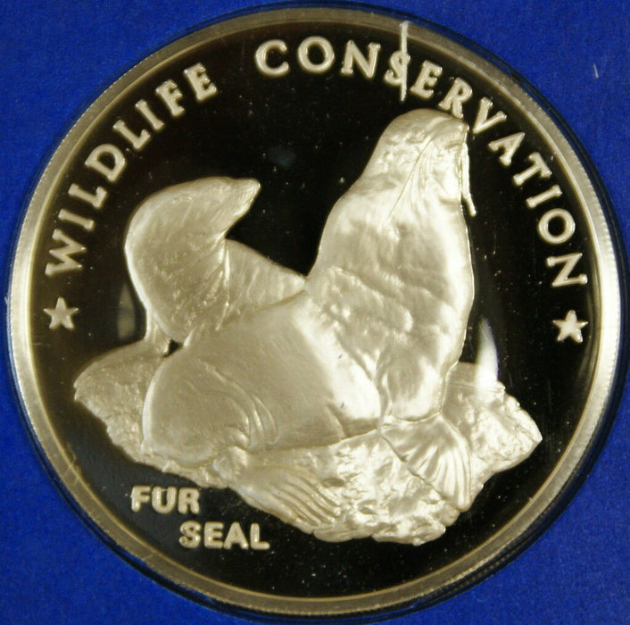 Wildlife Conservation Commemorative Medal, Proof Silver