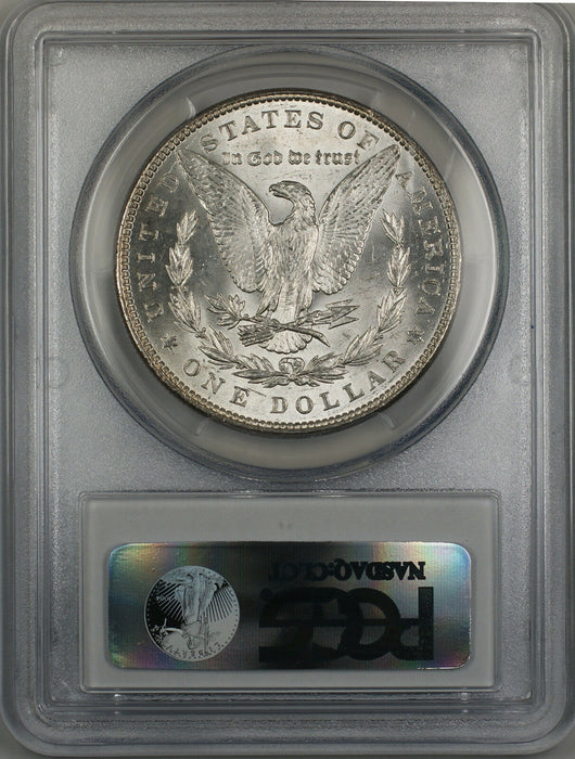 1886 Morgan Silver Dollar $1 Coin PCGS MS 63 (Better Coin 12)