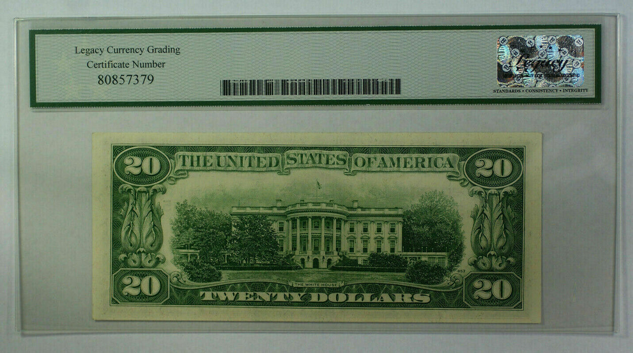 1950 B $20 Twenty Dollar FRN *Star* Note Fr. 2061-E Legacy (PCGS) 58 PPQ