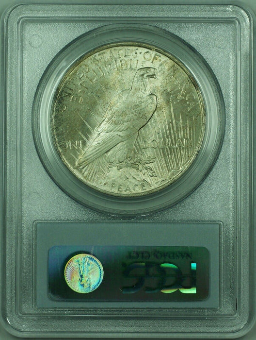 1923 Peace Silver Dollar $1 Coin PCGS MS-64 Toned (34-J)