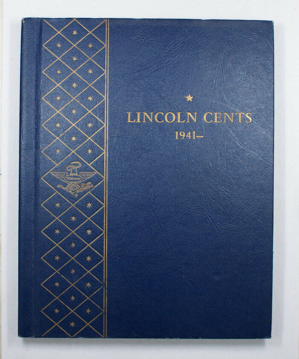 Whitman Book Of Lincoln Head Cent Pennys 1941- No. 9406 Sample Book