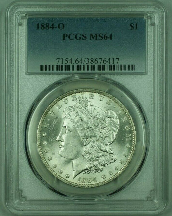 1884-O Morgan Silver Dollar S$1 PCGS MS-64 (Undergraded) (26)