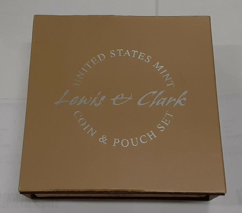 2004 Lewis & Clark Bicentennial Silver Commem Proof $1 Set W/Box & COA -No Pouch