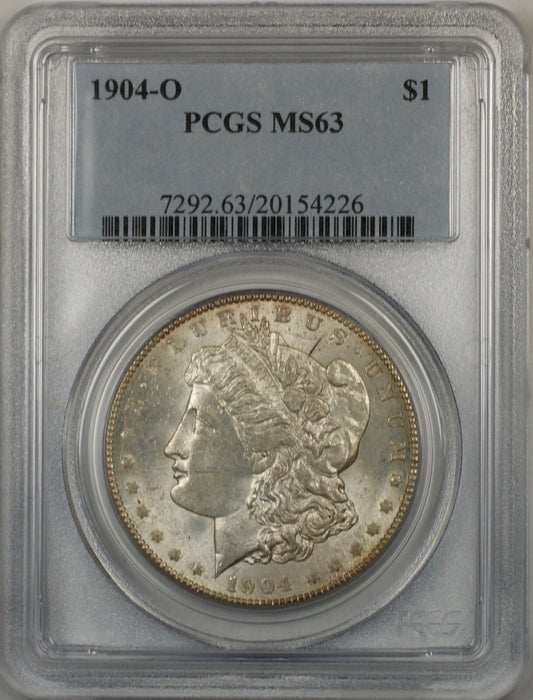 1904-O Morgan Silver Dollar $1 Coin PCGS MS-63 LT (BR-26 O)