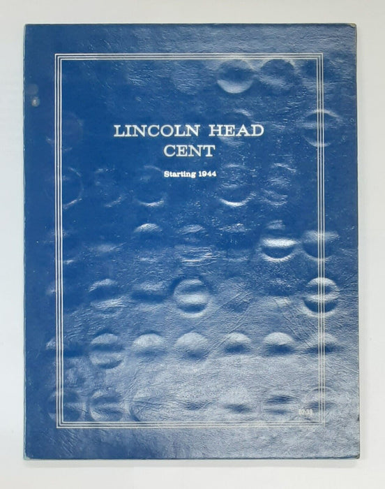 Harris Vintage Coin Folder For Lincoln Head Cents 1944--No. 2:39  Used