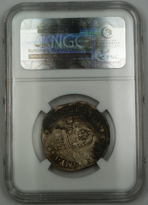 1560L France Teston Silver Coin Roberts-3515 Henry II NGC VF Details Env Dmg AKR