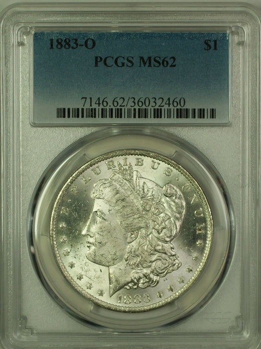 1883-O Morgan Silver Dollar $1 Coin PCGS MS-62 (14F)