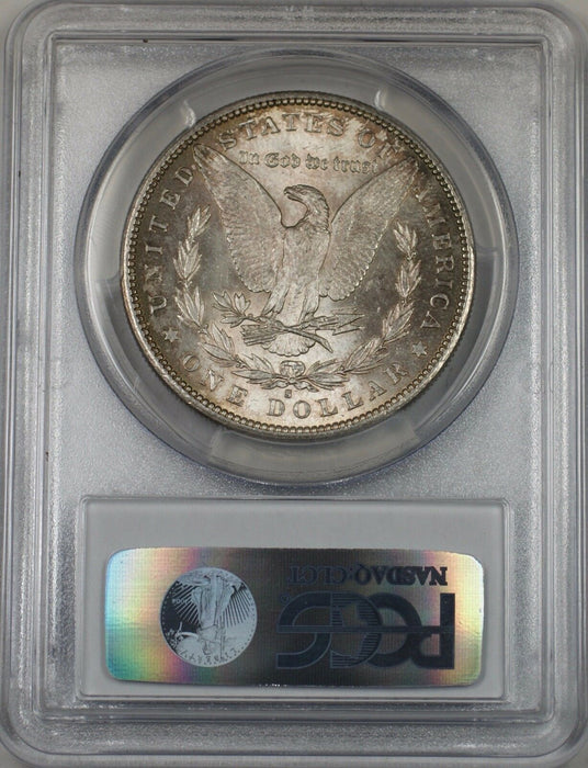 1881-S US Morgan Silver Dollar $1 Coin PCGS MS-63 Toned (BR-13 K)