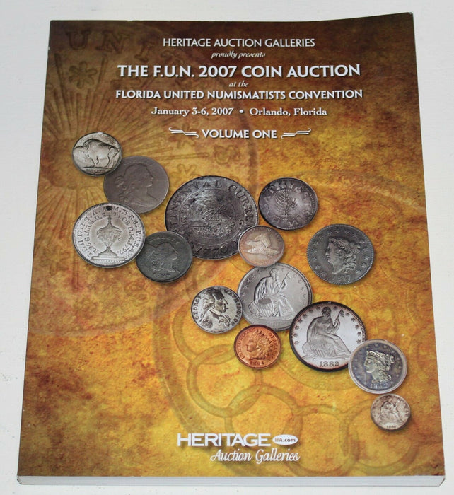 Heritage FUN Coin Auction Catalog Volume 1 Orlando January 3-6 2007  WW18V