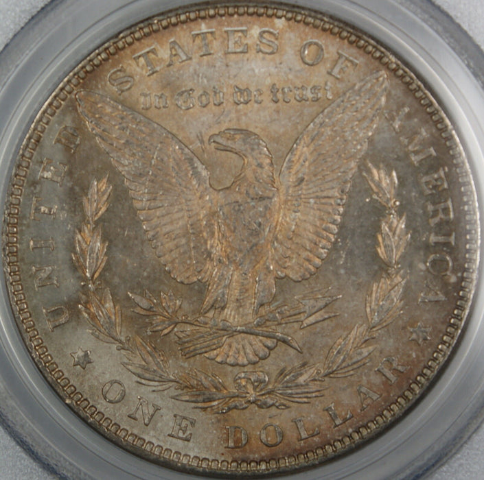 1885 Morgan Silver Dollar, PCGS MS-63, Beautifully Toned