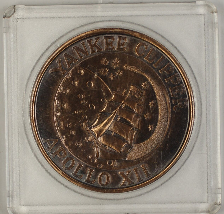 Apollo 12/Yankee Clipper Bronze Medal in Hard Plastic Holder