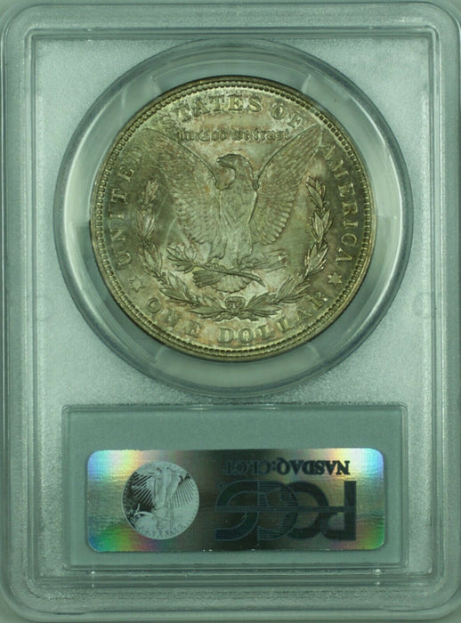 1921 Morgan Silver Dollar $1 Coin PCGS MS-63 Toned (36) K