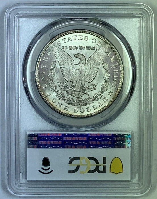 1880-CC Morgan Silver $1 Dollar Coin PCGS MS 63 (7)